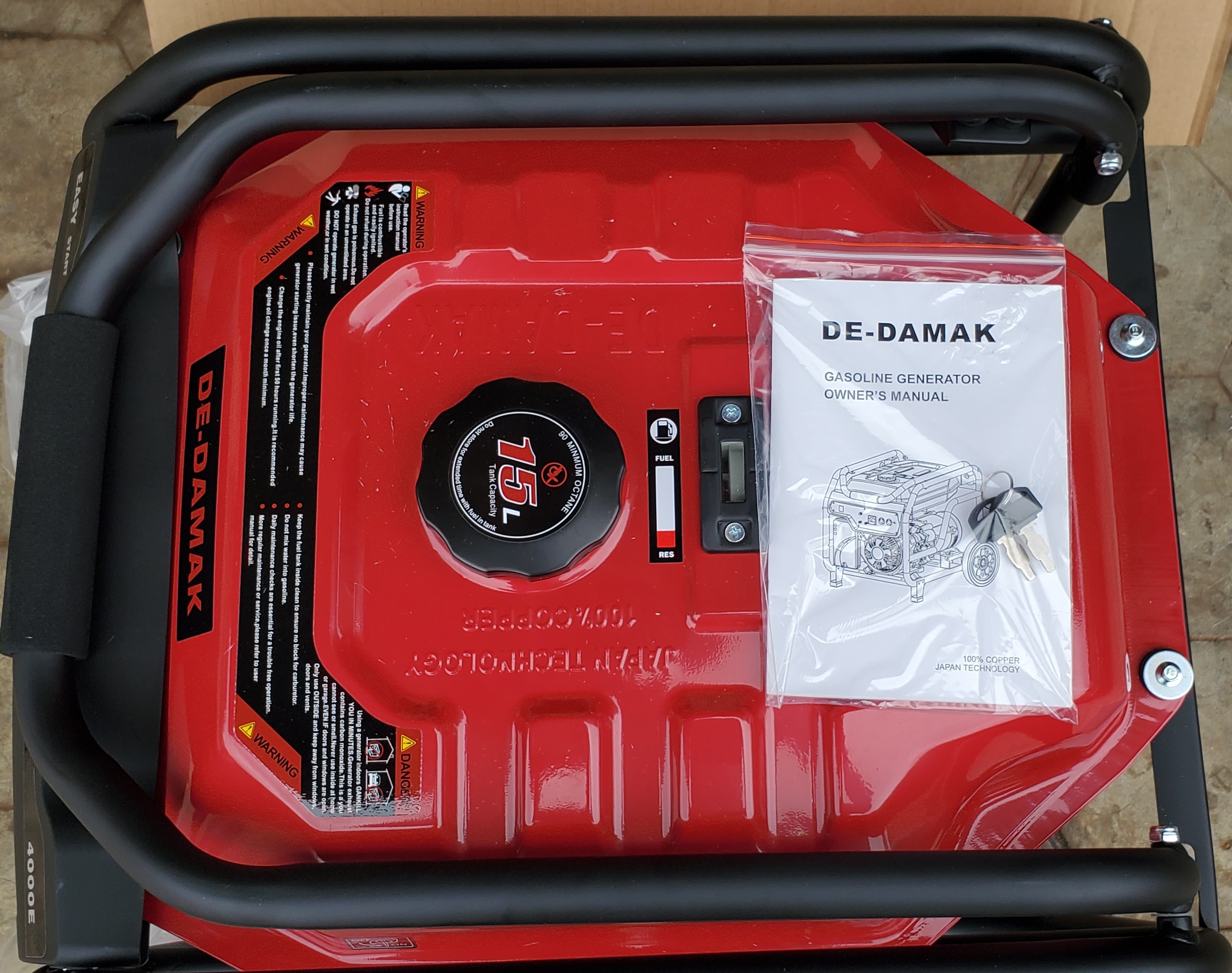 EC 4000E glossy red - Image 2