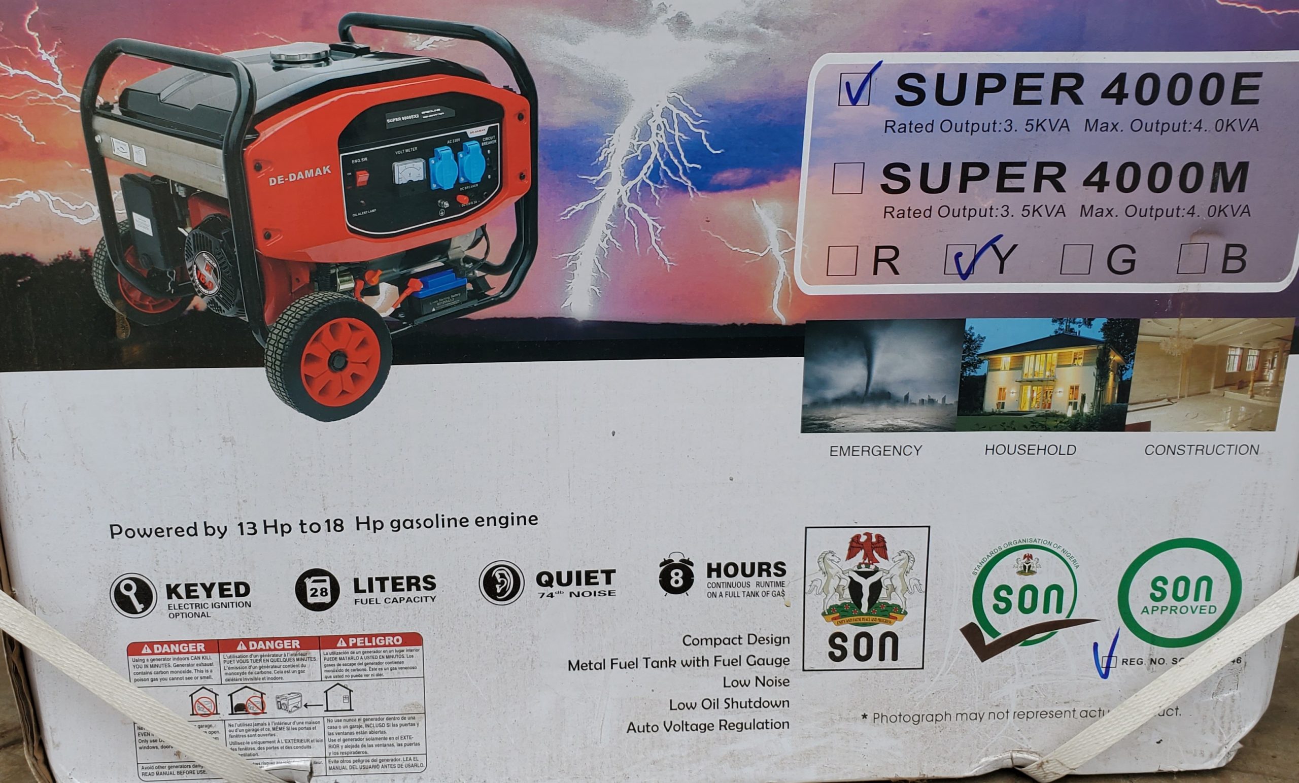 EC 4000 E yellow - Image 2